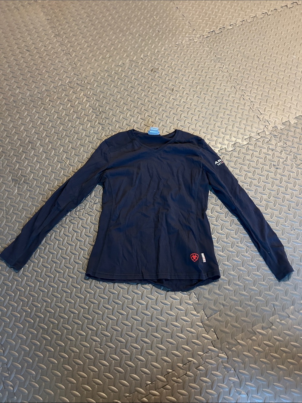 Ariat Navy Long-Sleeve Fire Resistant Top